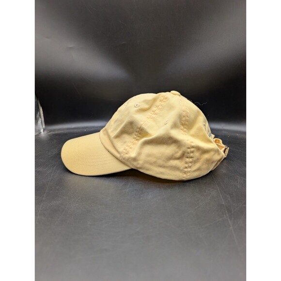 Vineyard Vines Yellow Blue Whale Logo Mermaid Pattern Brim Adjustable Hat RARE - Picture 2 of 8